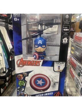 Captain America Marvel Helicopter Drone - 6.5in